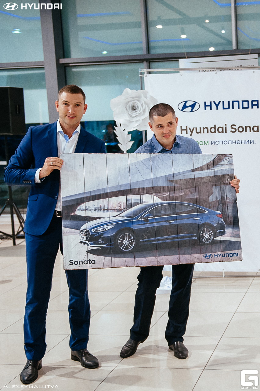 Презентация новой Hyundai Sonata в Симферополе ,группа компаний Автодель