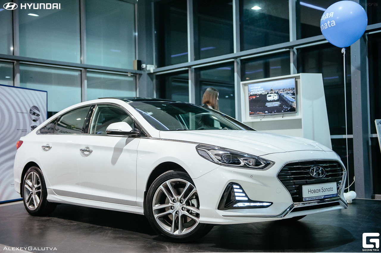 Презентация новой Hyundai Sonata в Симферополе ,группа компаний Автодель